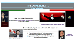 Desktop Screenshot of fondazioneitalianelmondo.com